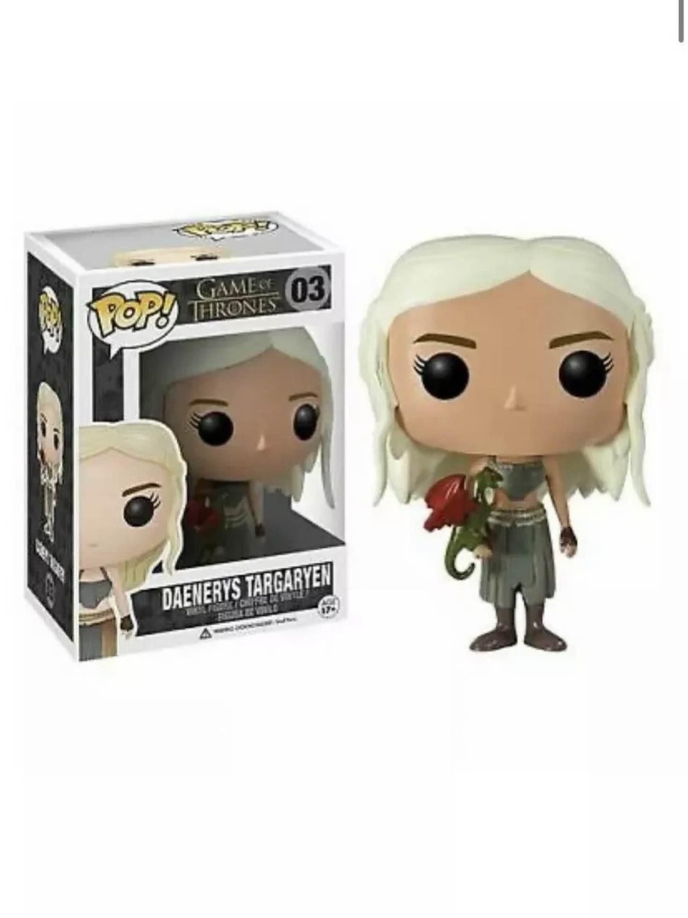 Funko Pop! TV: Game of Thrones GOT Daenerys Targaryen #3 NEW IN BOX COLLECTIBLE
